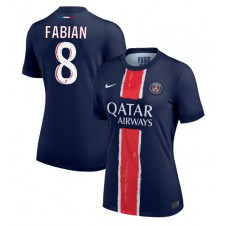 Paris Saint-Germain Fabian Ruiz #8 Hemmatröja Dam 2024-25 Korta ärmar